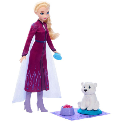 Кукла Disney Frozen Эльза с медвежонком Mattel JFG16 29 см 1